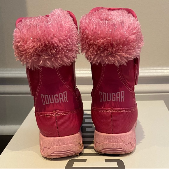 Cougar Boots Snowy Raspberry toddler size 5 - Picture 3 of 5